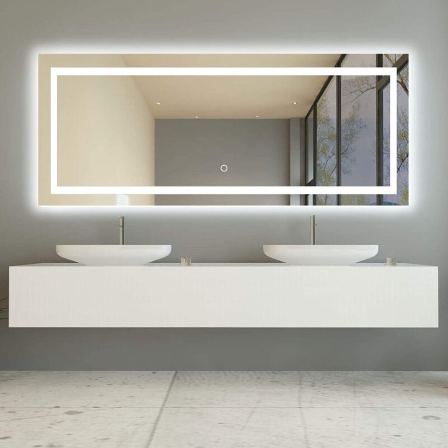 Bathroom, Washbasin Mirror,Full Length Mirror,Led full length mirror,Led, Decorative Mirror, Led Mirror, Mirror,Touch Led , Touch Switch