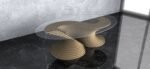 Parametric Wavy Wooden Furniture 38 - Coffee Table / CNC files for cutting