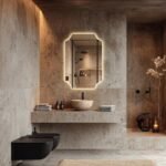 Modern LED Bathroom Mirror, Lighted Wall Mirror, Decorative Vanity Mirror, Modern Home Decor
