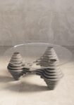 Parametric Design Table Plan Parametric Art Furniture Wooden Coffee Table,Parametric Table Orbs,Coffee Table Plan With Glass,Handcrafted Cnc