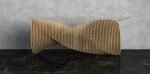 Parametric Wavy Wooden Furniture 46 - Dinner Table - / CNC files for cutting