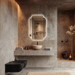 Modern LED Bathroom Mirror, Lighted Wall Mirror, Decorative Vanity Mirror, Modern Home Decor