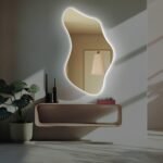 LED Mirror with Different Design - Irregular LED Mirror - The Ideal Mirror Idea for Messy Style Lovers - Shape Vertical Horizantal Decor